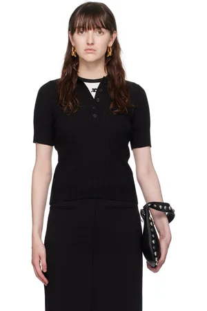 Courrèges Black Signature Polo