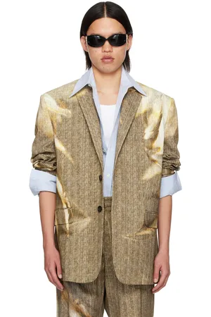 Y / PROJECT Beige Sun Bleached Blazer