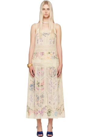 ZIMMERMANN Multicolor Halliday Slip Dress
