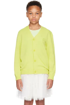 Kids yellow cardigan best sale