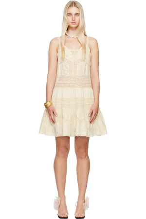 ZIMMERMANN Off-White Halliday Minidress
