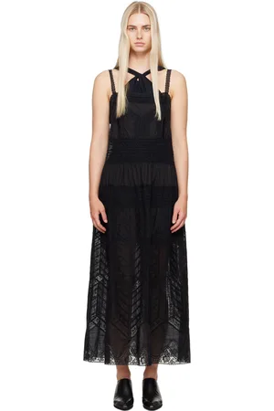 ZIMMERMANN Black Halliday Slip Dress
