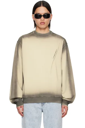 Y / PROJECT Beige Pinched Logo Sweatshirt