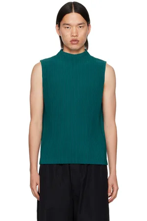 Issey Miyake Green Monthly Color May Tank Top
