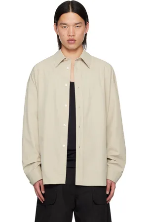 STUDIO NICHOLSON Beige Cloud Shirt