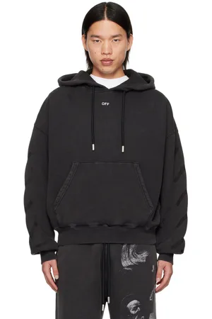 OFF-WHITE Black S.Matthew Over Hoodie