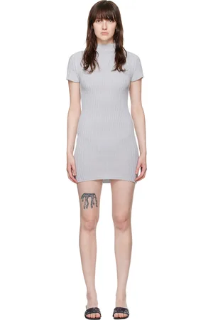 Paloma Wool Gray Merlo Minidress