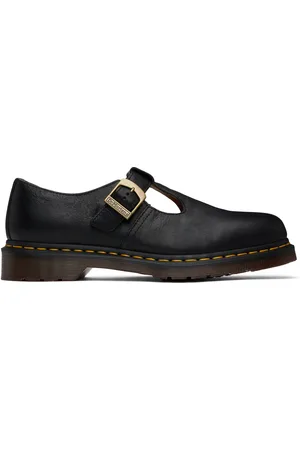 Dr. Martens Black T-Bar Regency Leather Monkstraps