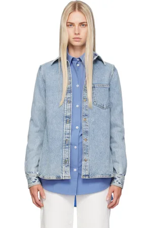 Totême Blue Petite Denim Shirt