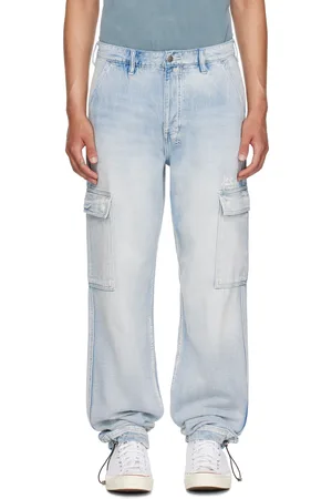 KSUBI Blue Riot Cargo Pants