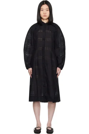 HENRIK VIBSKOV Black Spam Midi Dress