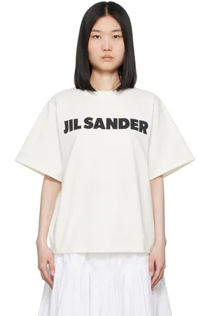 Jil Sander Off-White Printed Logo T-Shirt