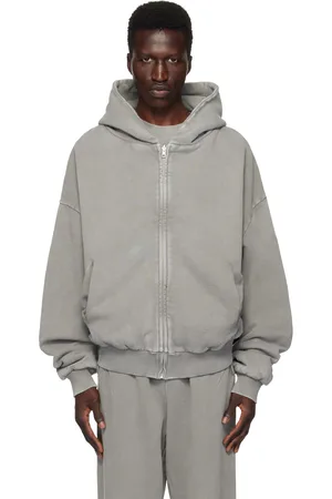 Entire Studios Gray Thermal Hoodie