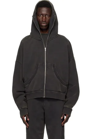 Entire Studios Black Full Zip Hoodie