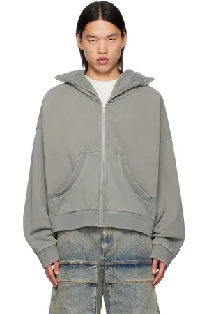 Entire Studios Gray Full Zip Hoodie