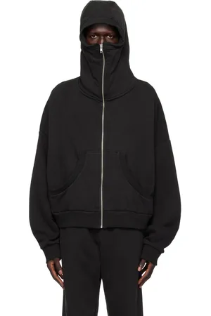Entire Studios Black Full Zip Hoodie