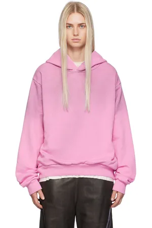 Acne Studios Pink Printed Hoodie