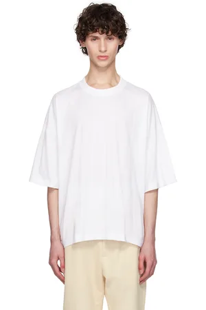 STUDIO NICHOLSON White Piu T-Shirt