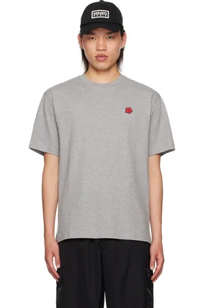 Kenzo Gray Paris Boke Flower T-Shirt