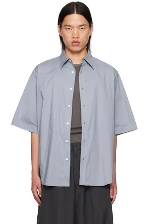 Acne Studios Blue Button-Up Shirt