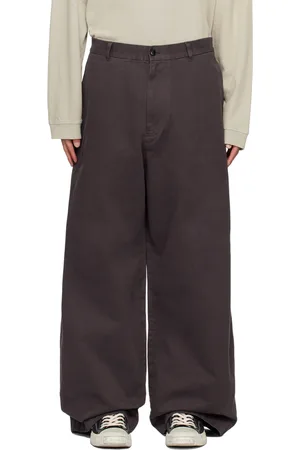 Acne Studios Gray Loose-Fit Trousers