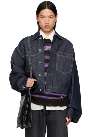 Acne Studios Blue Patch Pocket Denim Jacket