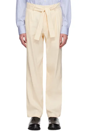 COMMAS Off-White Tailored Trousers