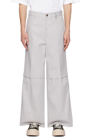 Marni Gray Workwear Trousers