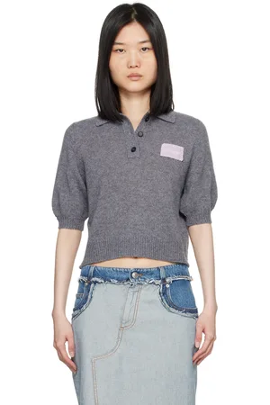 Marni Gray Cashmere Polo