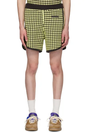 WALES BONNER Green & Brown adidas Originals Edition Patch Shorts