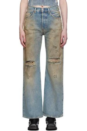 Acne Studios Blue Loose Fit 2021F Jeans