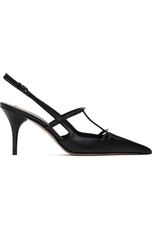 VALENTINO GARAVANI Black Sling Back Heels
