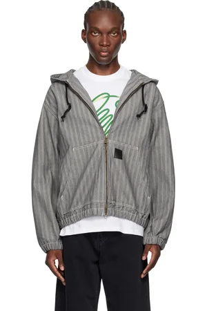 Carhartt Gray Menard Denim Jacket