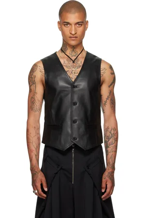 LU’U DAN Tailored Leather Vest