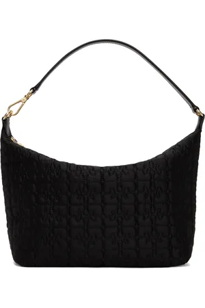 Ganni Black Medium Butterfly Pouch