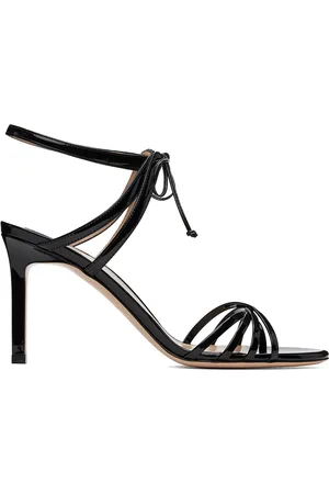 Tom Ford Black Patent Leather Angelica Heeled Sandals
