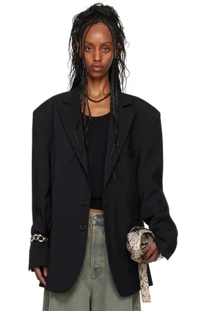 LU’U DAN Oversized Boxy Blazer