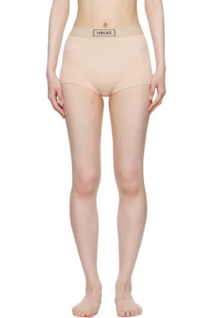VERSACE Beige 90s Vintage Boy Shorts