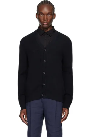 Sunspel Textured Knit Cardigan