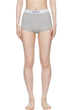 VERSACE Gray 90s Vintage Boy Shorts