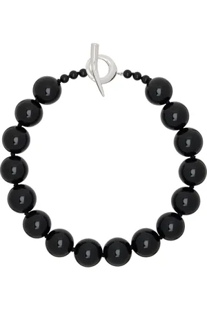 Sophie Buhai Black Boule Collar Necklace