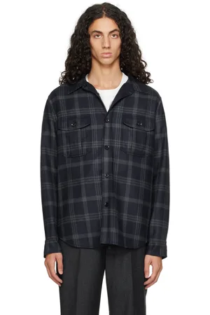 BRIONI Navy Vagabond Jacket