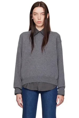 Rohe Gray Open Armhole Sweater