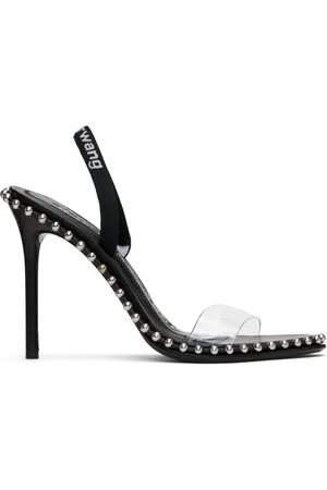Alexander Wang Nova PVC Strap Heeled Sandals