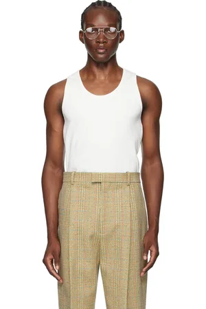 Bottega Veneta Off-White Rib Tank Top