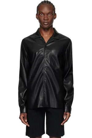 Nanushka Duco Vegan Leather Shirt