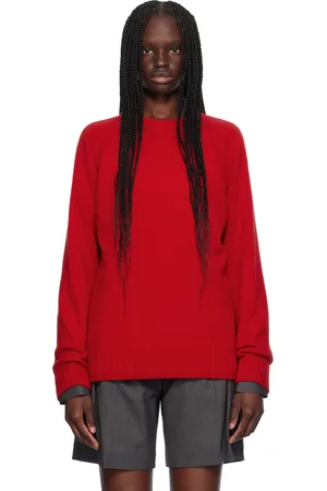 Rohe Red Raglan Sweater