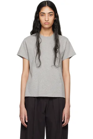 STUDIO NICHOLSON Gray Marine T-Shirt