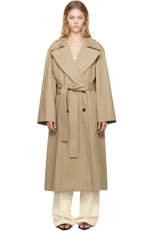Rohe Khaki Classic Trench Coat