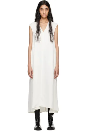 STUDIO NICHOLSON White Beck Maxi Dress
